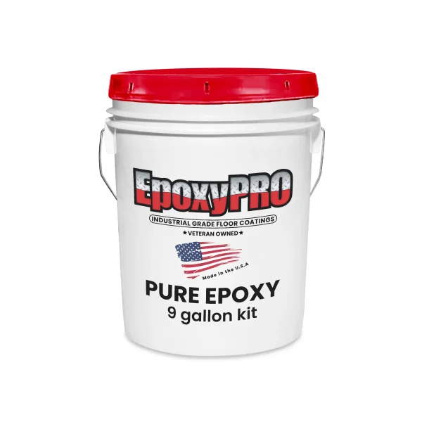 metallic epoxy 6 gallon kit, up to 600 sf includes prime coat