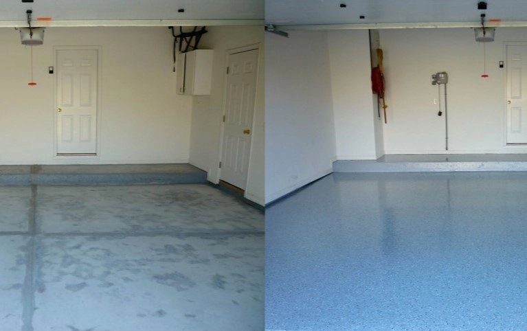 Epoxy Before and After